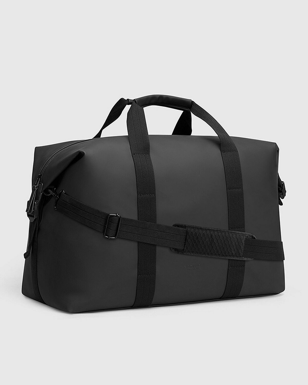 Gaston Luga Däsh Weekender Black Duffle Bags & Weekender