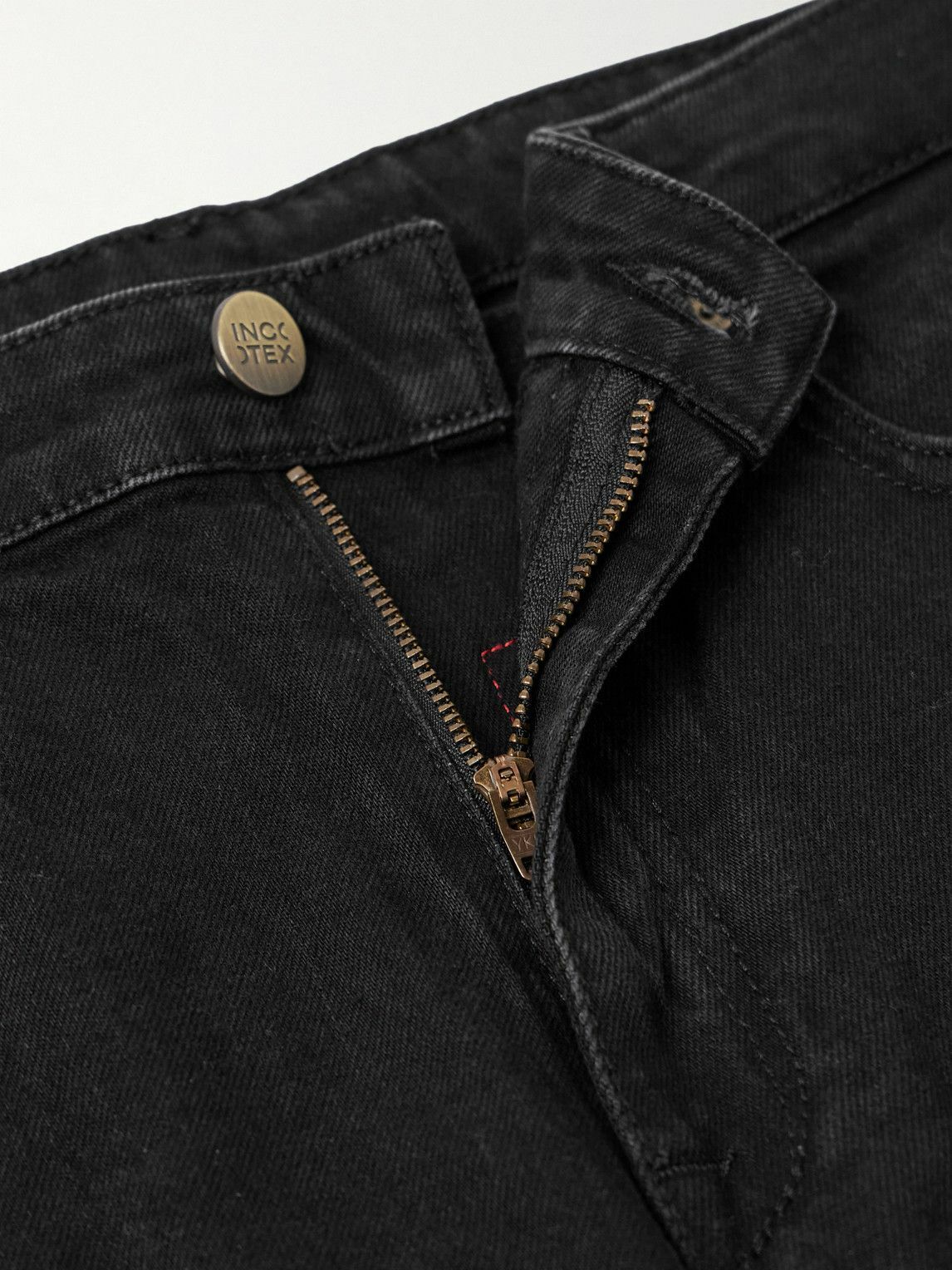 Incotex - Straight-Leg Jeans - Black