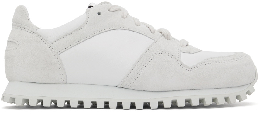 Spalwart White Marathon Trail Low Nappa Sneakers Spalwart