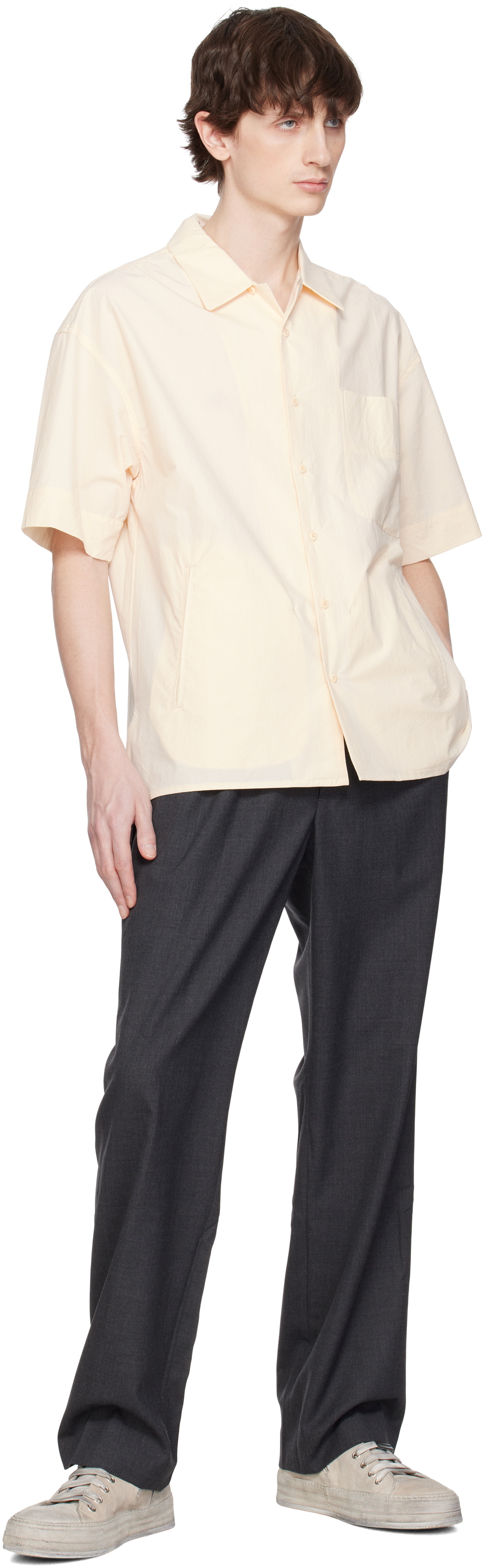 DOCUMENT Off-White Capri Pocket Shirt