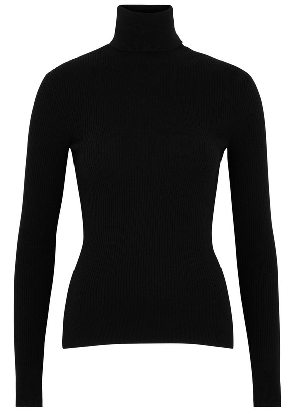Photo: Canada Goose Georgian Roll-neck Wool Jumper Black