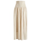 4th & Reckless Women's Nikki Skirt in Beige