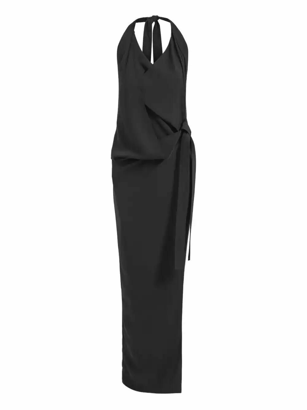 knee length dresses for ladies Vestido Fiamma Berenjena - Vestido Midi Palabra de Honor main image 1
