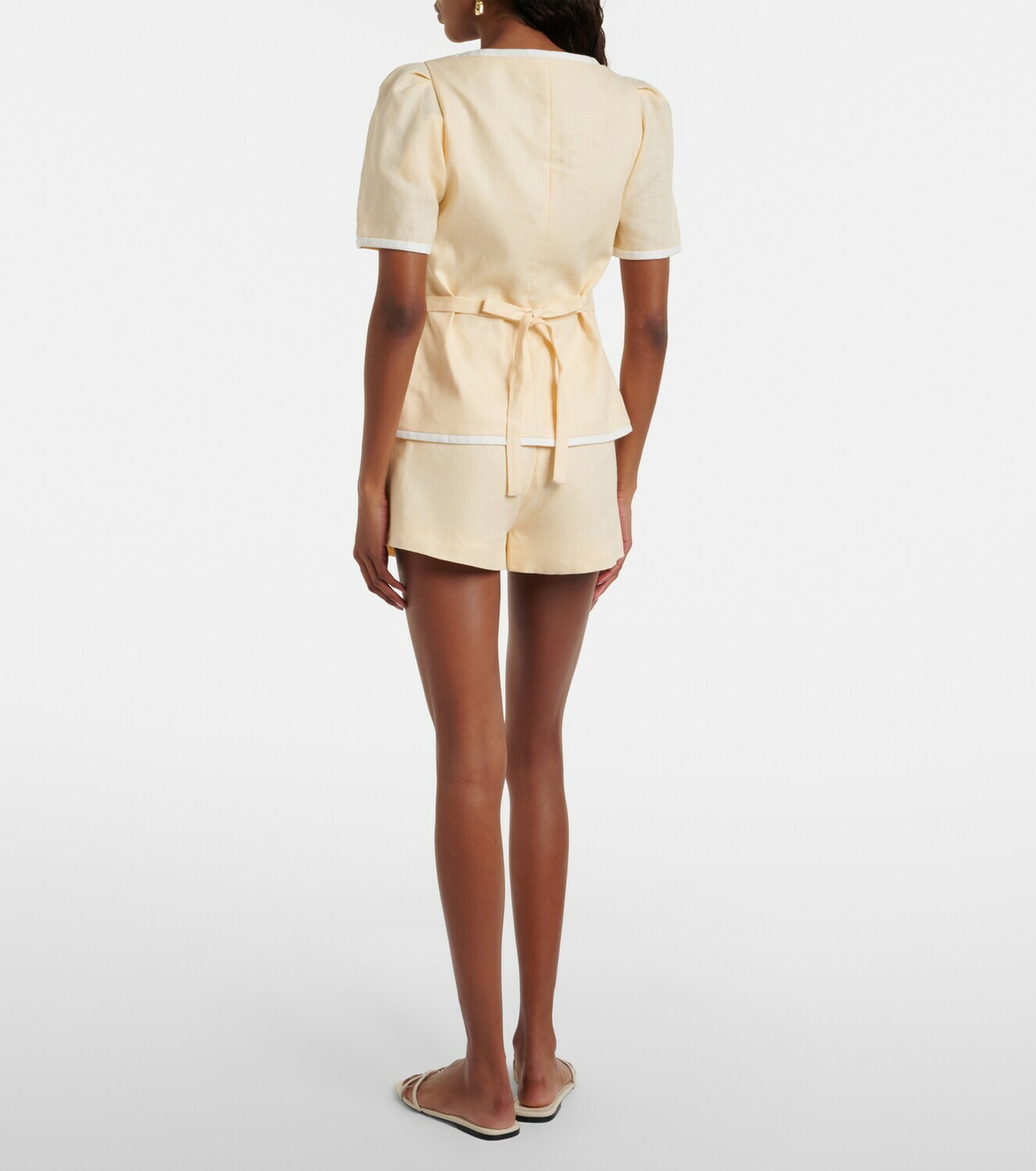 Faithfull Lila linen shorts