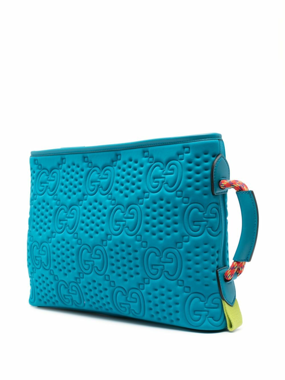 24PF new/GUCCI GGスキューバ大型ポーチ Poach Blue GUCCI - Gg Scuba Pouch Gucci