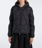 Moncler Arvouinne hooded quilted down jacket