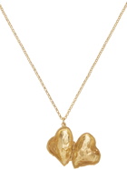 Alighieri Gold 'The Flame Of Desire Locket' Necklace