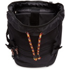 Diesel Black and Khaki F-Urbhanity II Backpack