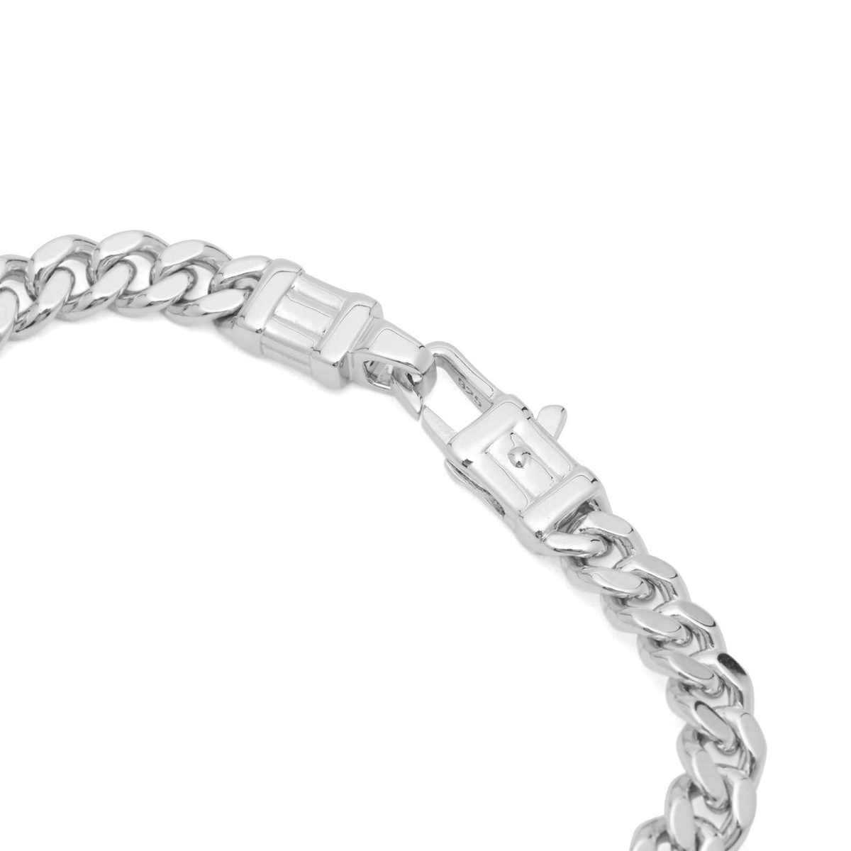 Tom Wood ID Bracelet in Silver