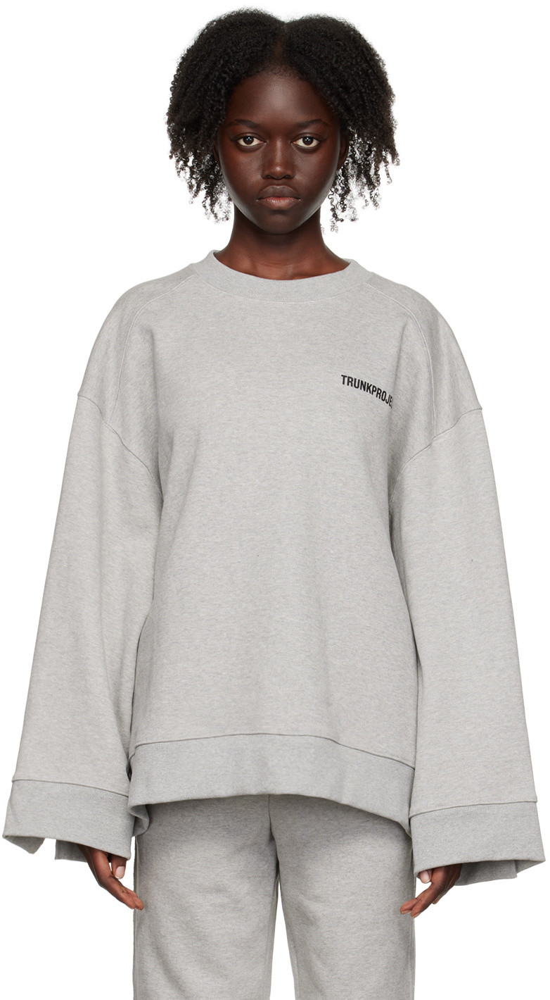 Trunk Project Gray Vented Sweatshirt