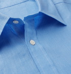 Anderson & Sheppard - Linen Shirt - Blue