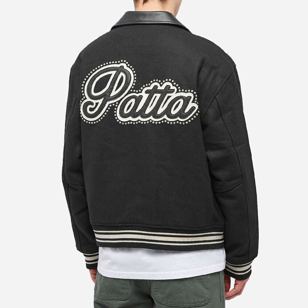 Patta Men's Uptown Wool Jacket in Black Patta