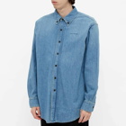 Acne Studios Men's Speirs Denim Shirt in Mid Blue