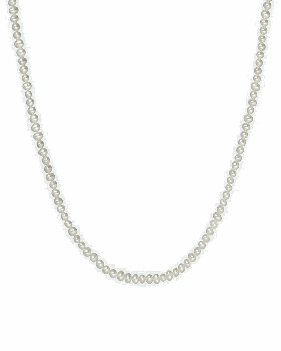 Photo: Hatton Labs Mini Pearl Chain Silver - Mens - Jewellery
