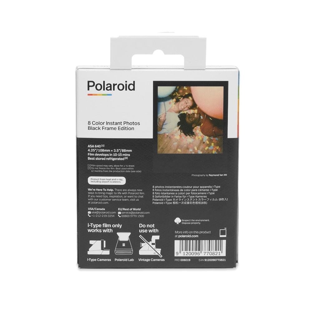 Polaroid Color i-Type Instant Film - Black Frame Edition