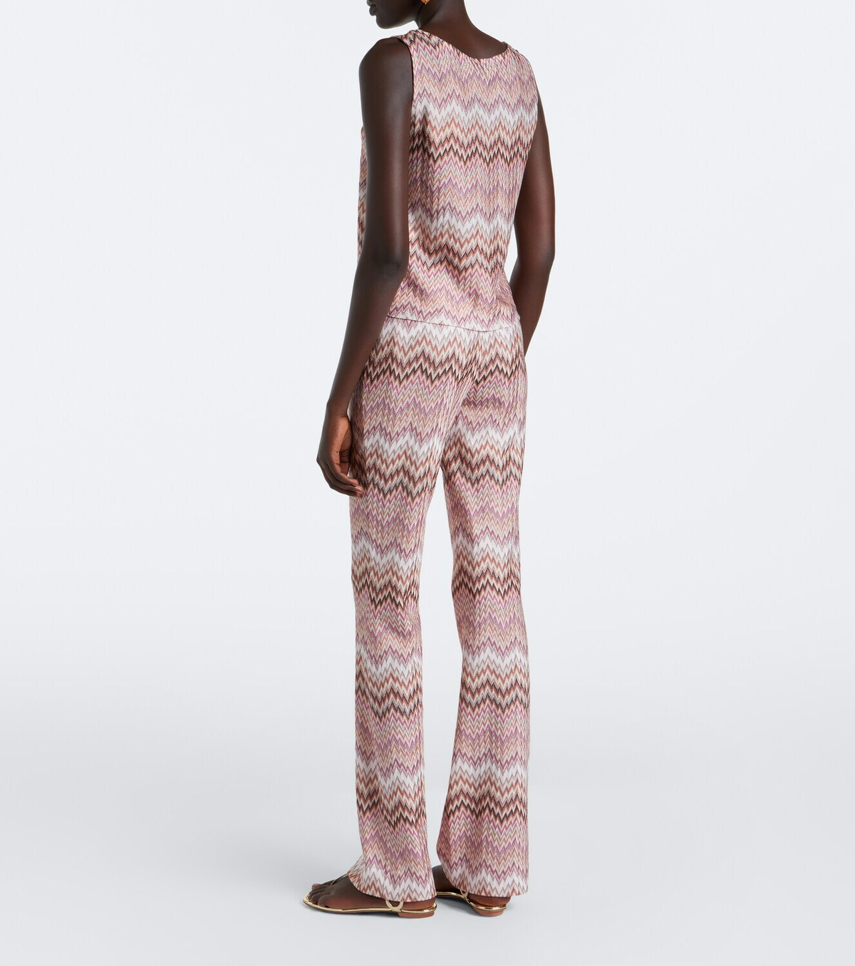 Missoni Zigzag high-rise flared pants