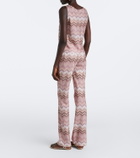 Missoni Zigzag high-rise flared pants