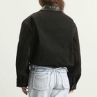 Acne Studios Women's Okra Bomber Jacket in Dark Brown