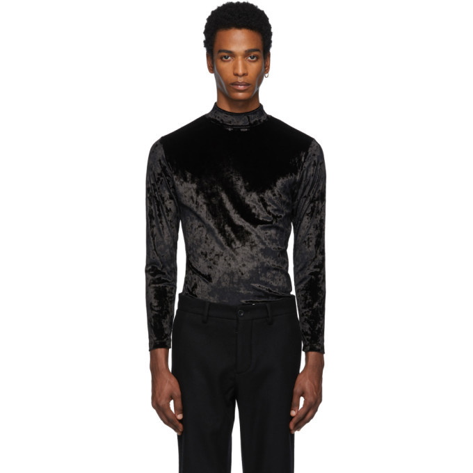 Photo: Maison Margiela Black Velvet Turtleneck