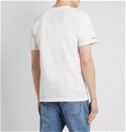 Neighborhood - Vertigo Logo-Print Cotton-Jersey T-Shirt - White