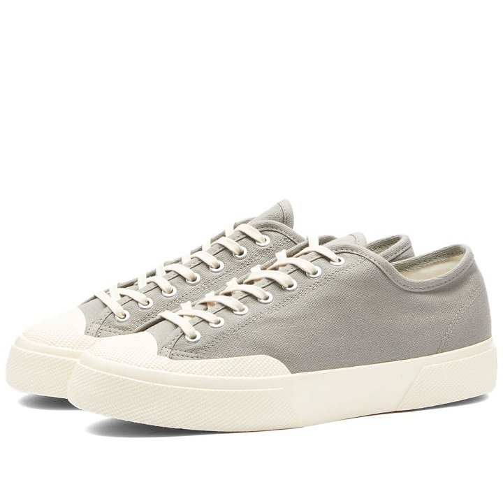 Photo: Artifact by Superga Men's 2432 Collect Workwear Low Sneakers in Dark Grey/Off White