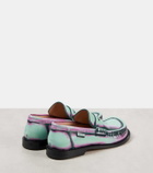Loewe Campo leather penny loafers