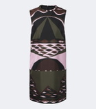 Pucci Dune silk twill shift dress