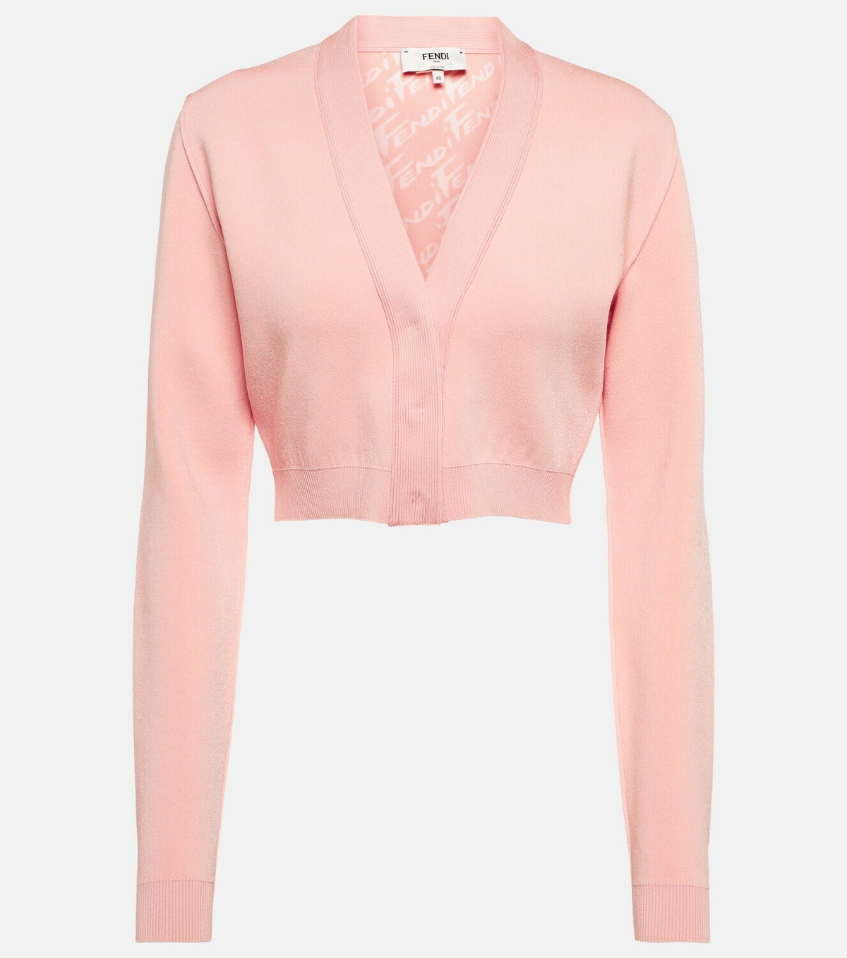 Fendi Reversible logo cardigan