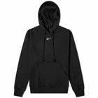 Nike Women's Phoenix Fleece Hoody in Black/Sail