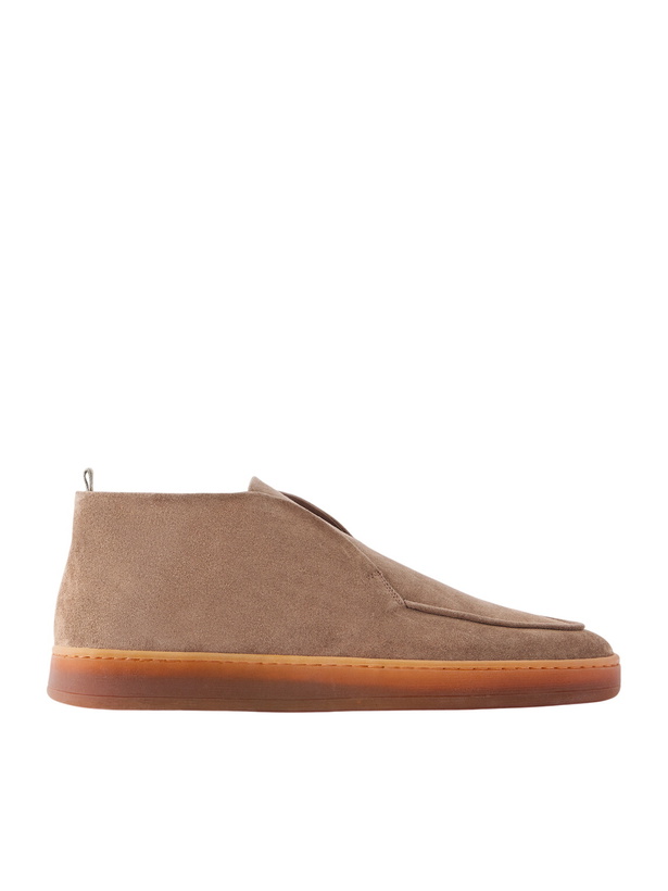Photo: Officine Creative - Ambrie 002 Suede Desert Boots - Brown