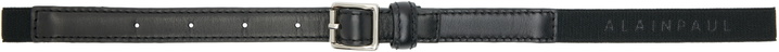 Photo: ALAINPAUL Black Elasticated Belt