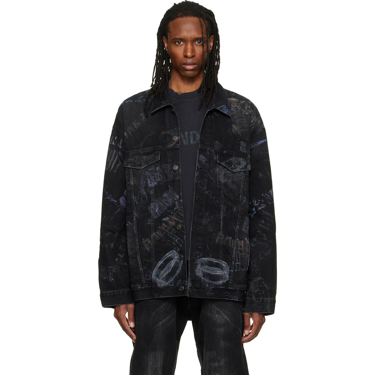 Gosha Rubchinskiy Black adidas Originals Edition Hardshell Jacket
