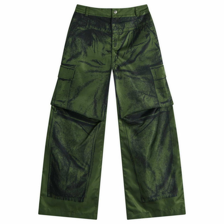 Photo: Jean Paul Gaultier Women's Cargo Pant in Khaki/Black