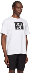 Saturdays NYC White Miller Block Standard T-Shirt