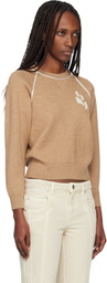 Isabel Marant Etoile Tan Loriby Sweater