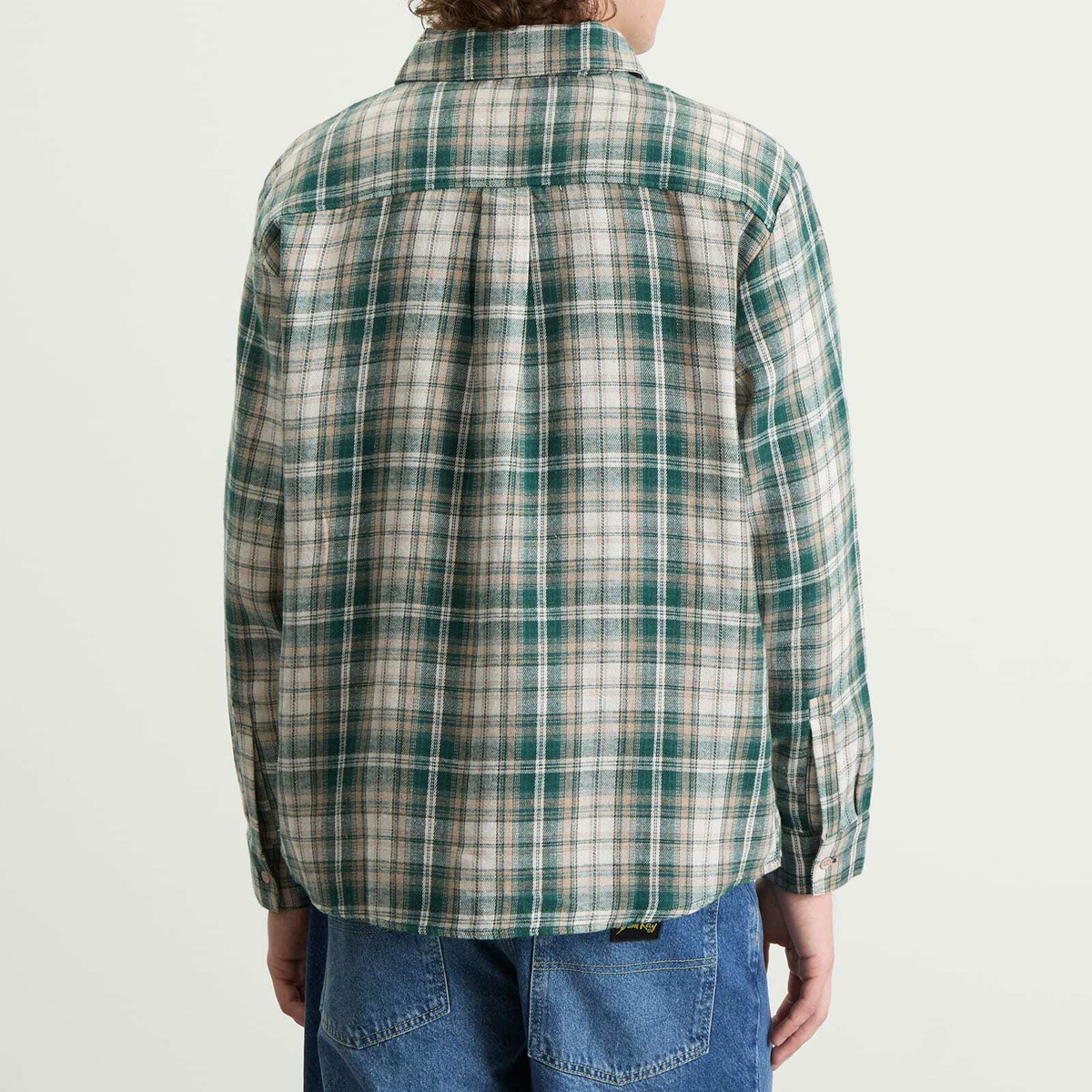 Stan Ray Men's Flannel Shirt in Green Plaid