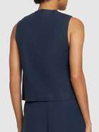 THE FRANKIE SHOP Chelsea Viscose & Linen Vest