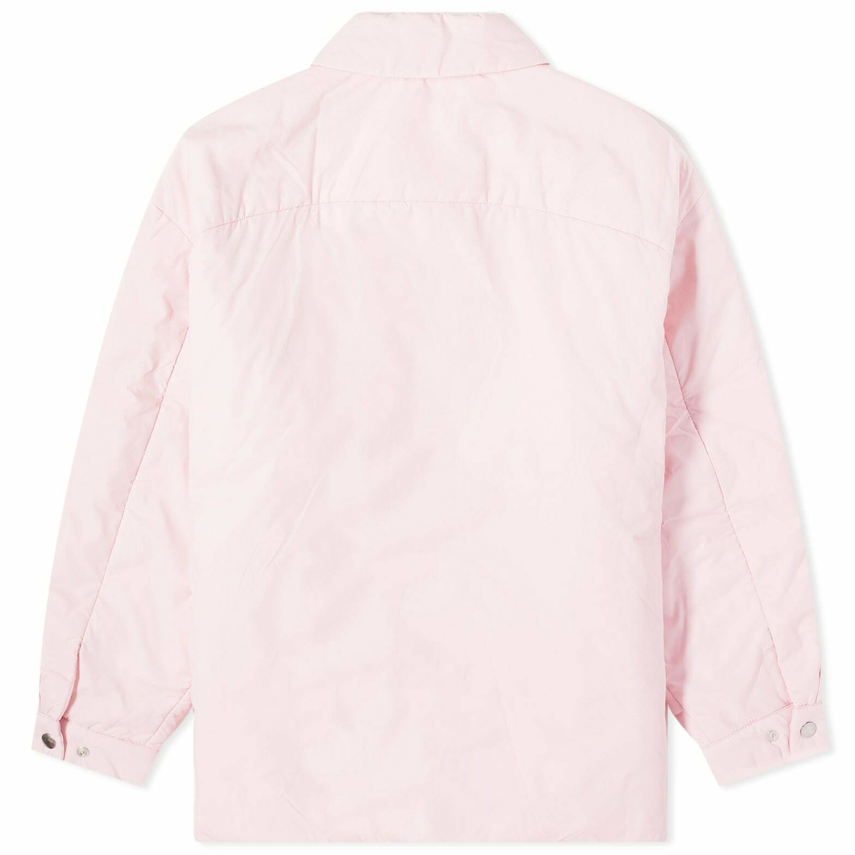 Pangaia FLWRDWN Midweight Shirt Jacket in Magnolia Pink