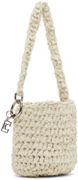 LOW CLASSIC Off-White Knitted Bag