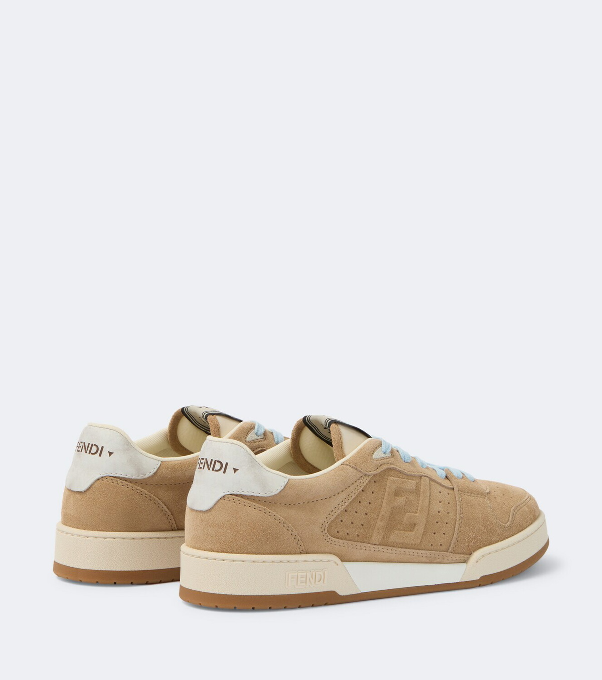Fendi Fendi Match suede sneakers