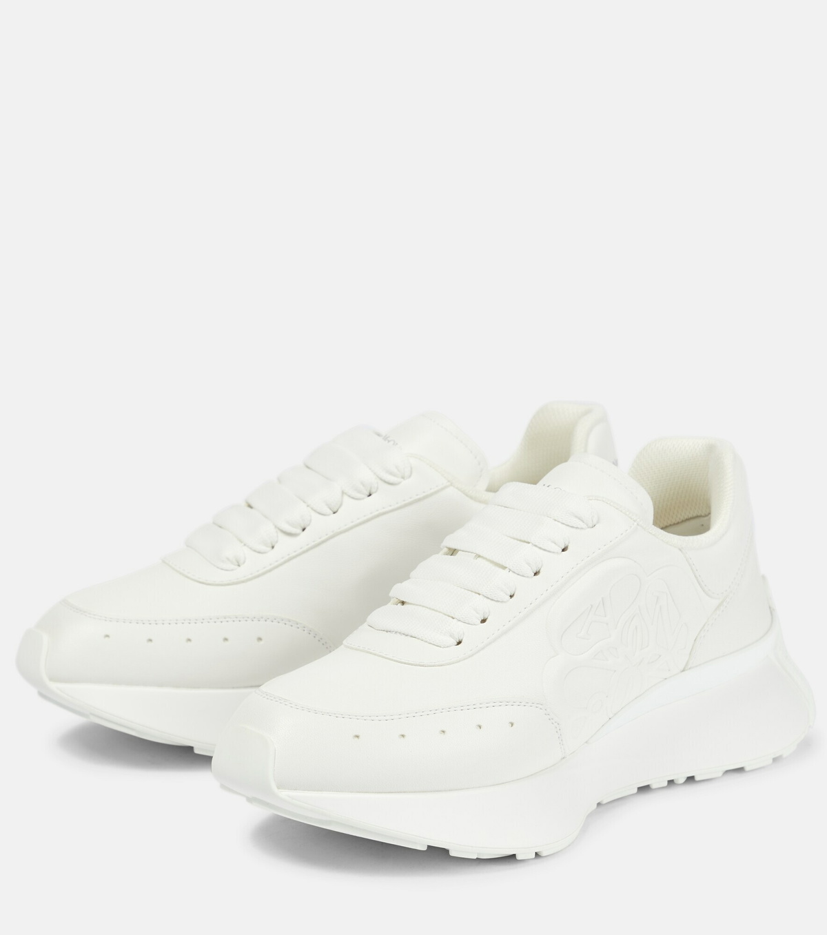 Alexander McQueen - Sprint leather sneakers