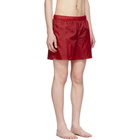 Acne Studios Red Warrick Swim Shorts