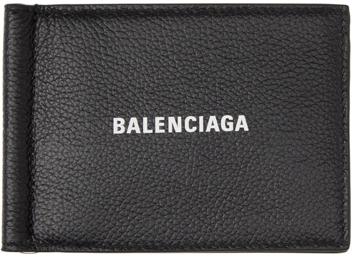 Photo: Balenciaga Black Folded Cash Wallet