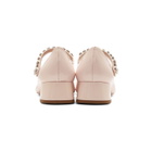 Miu Miu Pink Ballerina Mary Jane Heels