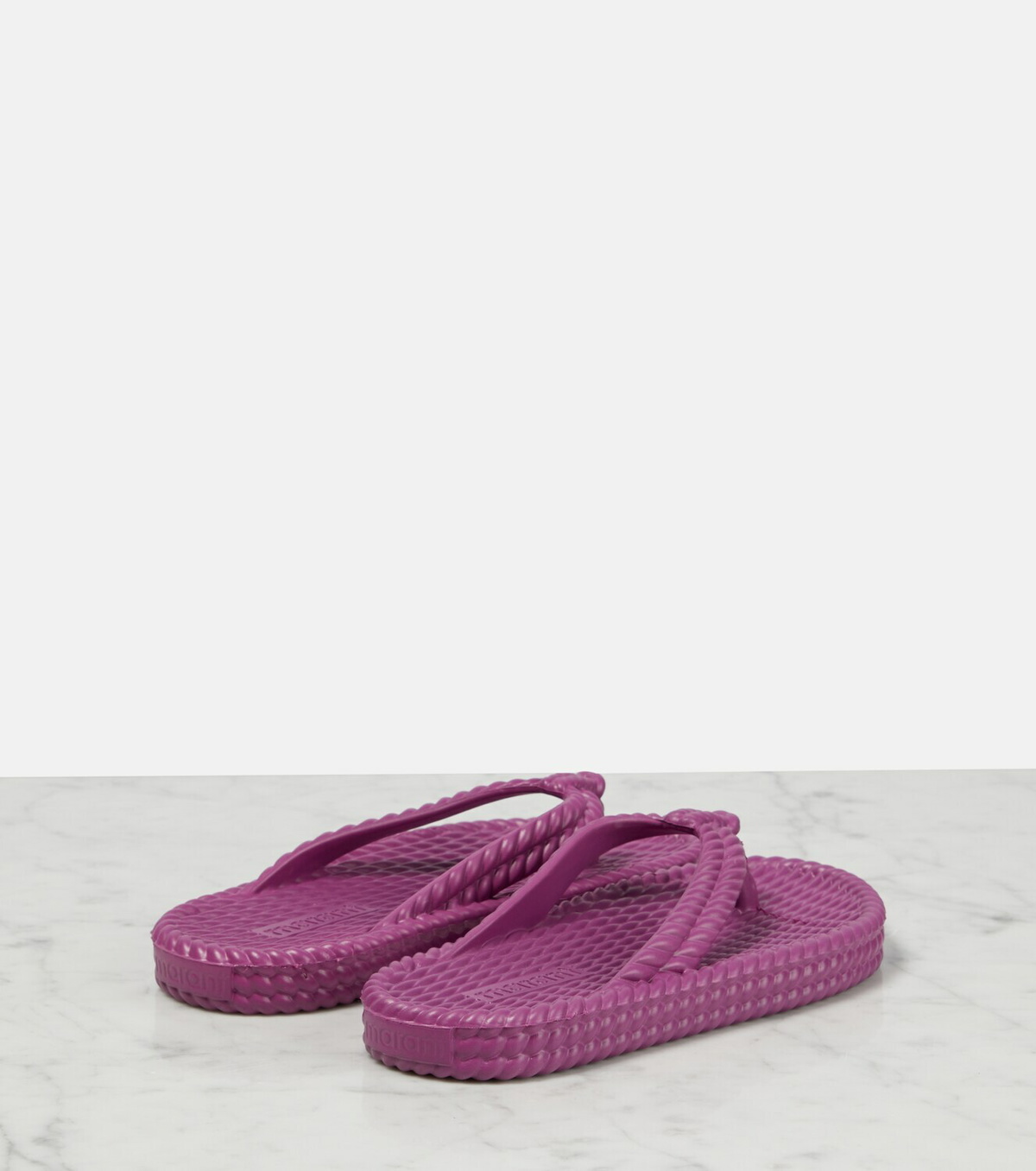 Isabel Marant - Fira weave-effect thong sandals