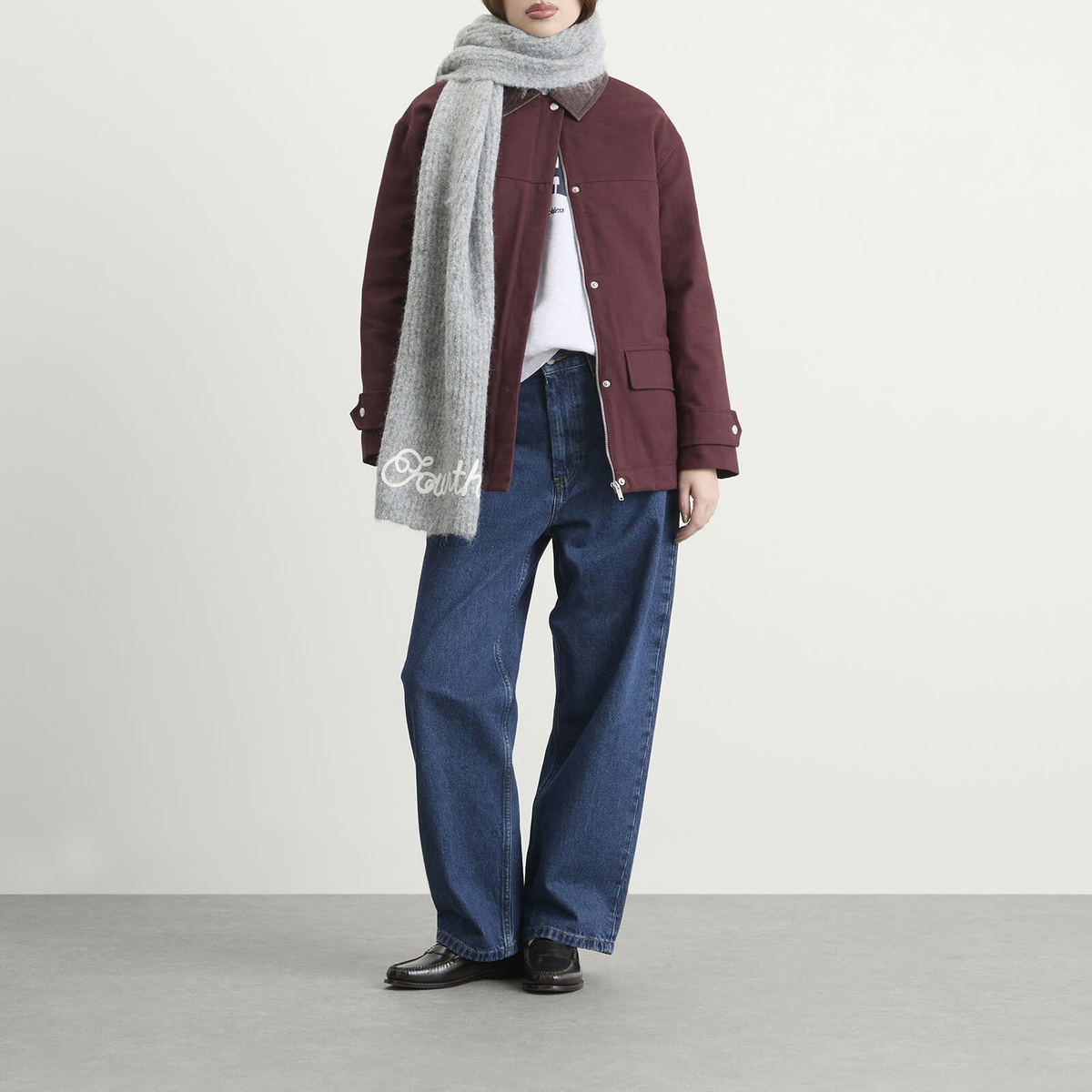 4th & Reckless Women's Harley Scarf in Grey 