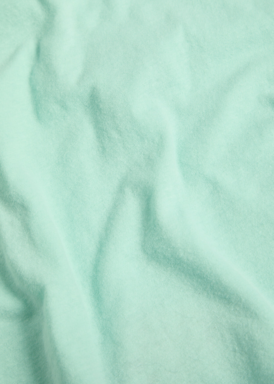 American Vintage Gamipy Cotton T-shirt Teal