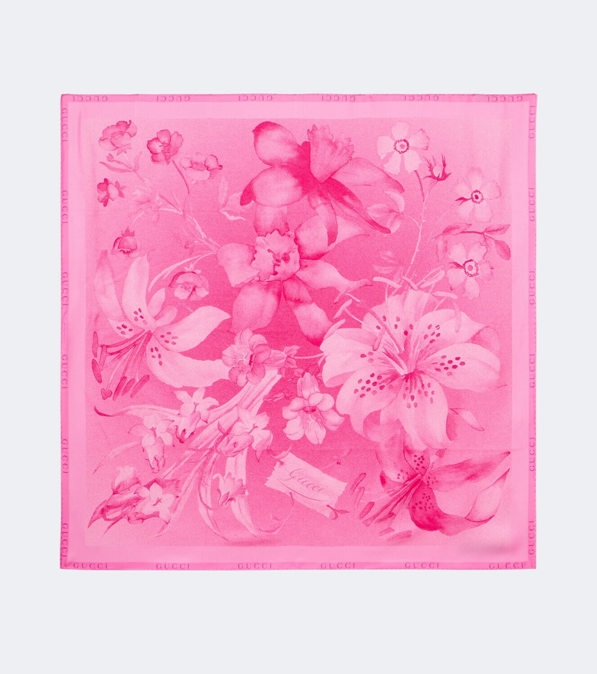 Gucci Gucci Flora silk twill scarf