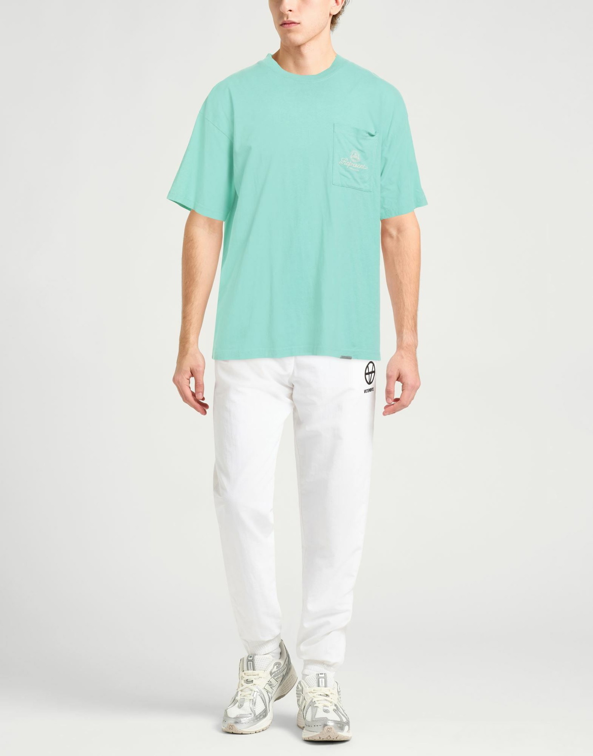 Represent Mens T-shirt Light in Green