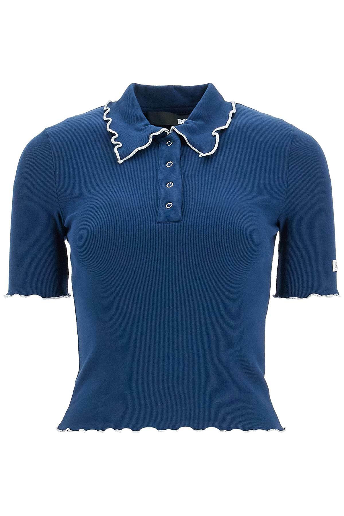 ROTATE BIRGER CHRISTENSEN - Woman - Black - POLO SHIRTS main image 1